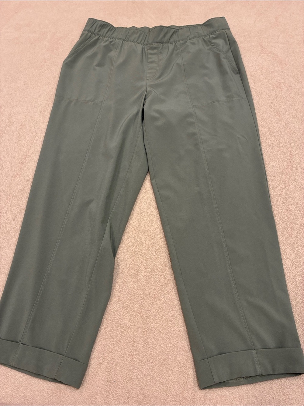 T by Talbots Olive Green joggers S